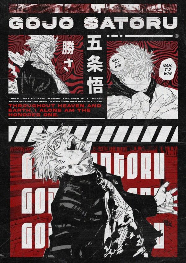 GOJO SATORU POSTER