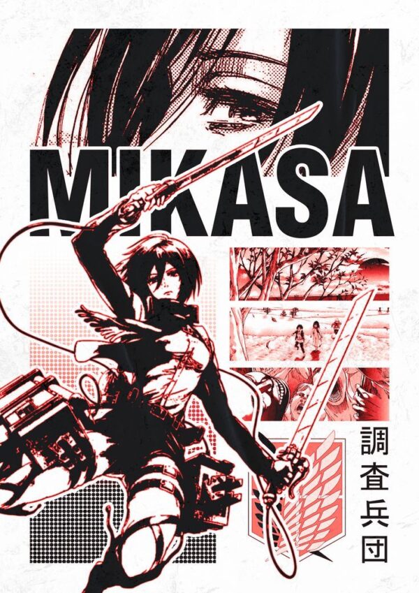 MIKASA POSTER