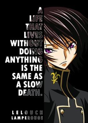 LELOUCH LAMPEROUGE POSTER