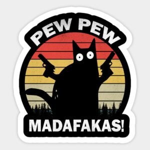 PEW PEW STICKER