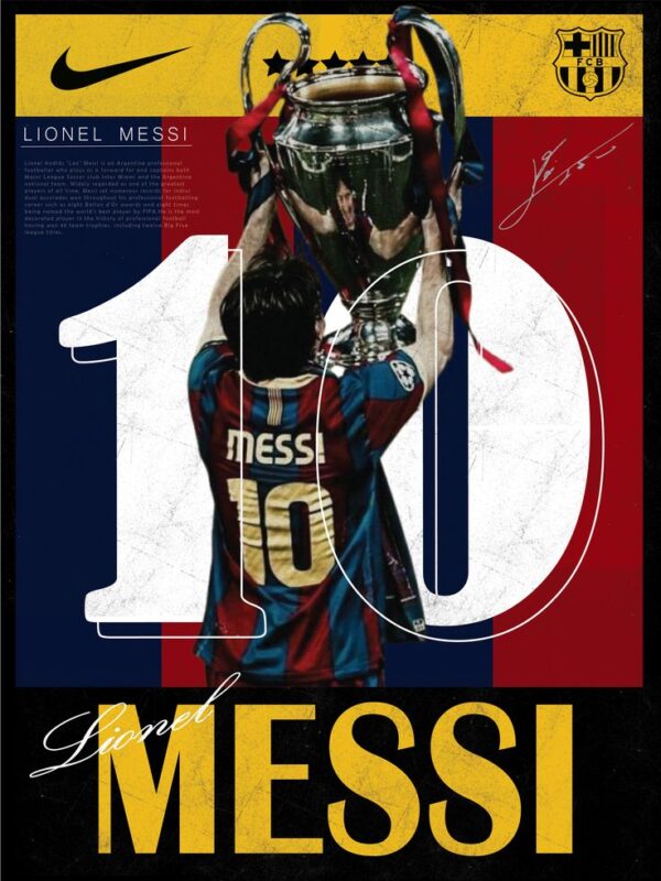 LEO MESSI POSTER